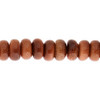 3 Pack - John Bead Semi Precious Goldstone 8mm Rondelle 35/Pkg-Orange - 5A003QQX-1HLS0