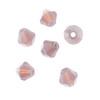 3 Pack - John Bead Crystal Lane DIY Bicone 2 Strand 7" 6mm-Opaque Dark Purple - 5A003QNF-1HM2P