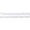 3 Pack - John Bead Crystal Lane DIY Bicone 2 Strand 7" 4mm-Opaque White - 5A003QQ7-1HM2K
