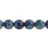3 Pack - John Bead Czech Druk Bead Strand 8mm-Transparent Dark Blue - 5A003QJ7-1HM2Z