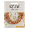 3 Pack - John Bead Earth's Jewels Semi-Precious Round 6mm Aventurine-Peach - 5A003MJ2-1HHY9 - 665772152489