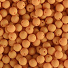 3 Pack - John Bead Czech Glass Alabaster Beads Strand 6mm 30/Pkg-Velvet Mustard Yellow - 5A003QLY-1HM0K