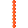 3 Pack - John Bead Czech Glass Alabaster Beads Strand 6mm 30/Pkg-Velvet Neon Orange - 5A003QLY-1HLMN