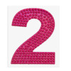 6 Pack - Craft Perfect Number Sticker -Pink #2 - 5A002MKV-1GNZY