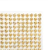 6 Pack - Jolee's Rhinestone Sticker Sheet 6MM-Gold - 5A002MKJ-1GP0C