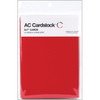 6 Pack - American Crafts A7 Cards W/Envelopes (5.25"X7.25") 12/Pkg-Rouge - AC71335