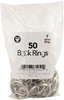 6 Pack - Hygloss Book Rings 50/Pkg-Silver 1" - H61251 - 081187612514