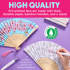 Creative Studio Paper Fan Painting Kit-Cherry Blossom - 5A003H18-1HC6M