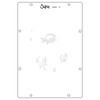 Sizzix A6 Layered Stencils By Willow Wolfe 4/Pkg-Cosmos - 5A003DJ6-1H9R8