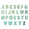 Sizzix Thinlits Die Set By 49 & Market-This Or That 2 Inch Alphabet - 5A0034BR-1H61D