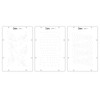 Sizzix Clear Stamp Set 6/Pkg W/Stencils 3/Pkg By Cat Kerr-The Visiter - 5A002BLF-1GF2X - 630454290469