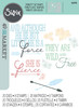 Sizzix Thinlits Die & Stamp Set By 49 & Market-Forces Of Nature - 5A0034BN-1H614 - 630454292425