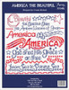 Imaginating Counted Cross Stitch Kit 8"X8"-America The Beautiful (14 Count) I3314 - 054995033147