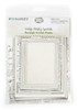 Vintage Artistry Essentials File Frame Set-Rectangle Stitched VAE34598 - 752505134598