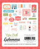 3 Pack Echo Park Cardstock Ephemera 33/Pkg-Icons, Birthday Girl IG262024