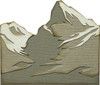 Sizzix Thinlits Dies By Tim Holtz 6/Pkg-Mountain Top 665580 - 630454275268