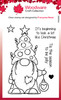 Woodware Clear Stamps 4"X6"-Christmas Tree Gnome FRS865