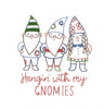 Stitcher's Revolution Iron-On Transfers-Gnome Sweet Gnome - SR-35