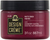 FolkArt Design Creme Paint 3oz-Cranberry Cocktail FDC-34848 - 028995348488