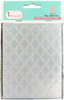 3 Pack Dress My Craft Embossing Folder 4.25"X5.75"-Lattice DMCE2280 - 194186010288