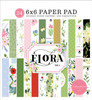 2 Pack Carta Bella Double-Sided Paper Pad 6"X6" 24/Pkg-Flora No. 4 LN135023