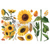 Prima Marketing Re-Design Decor Transfers 6"X12" 3/Sheets-Sunflower Afternoon - RE653491 - 655350653491 Prima Marketing Re-Design Decor Transfers 6"X12" 3/Sheets-Sunflower Afternoon - RE653491 - 655350653491