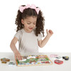 Melissa & Doug Chunky Puzzle 6pcs 12"X9"-Farm - MDCP-3723