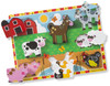 Melissa & Doug Chunky Puzzle 6pcs 12"X9"-Farm MDCP-3723