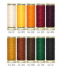 Gutermann Sew-All Polyester Thread Set 10 Spools-Dark Shades 734014-2