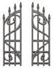 2 Pack Idea-Ology Metal Ornate Gates 2/PkgTH94159 - 040861941593