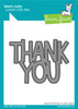 Lawn Cuts Custom Craft Die-Giant Thank You - LF2692 - 789554574662 Lawn Cuts Custom Craft Die-Giant Thank You - LF2692 - 789554574662