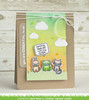 Lawn Fawn Clear Stamps 3"X4"-Say What? Masked Critters LF2560