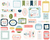 3 Pack Echo Park Cardstock Ephemera 33/Pkg-Icons, Day In The Life DL260024 - 793888047808