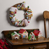 Bucilla Felt Ornaments Applique Kit Set Of 4-Gingerbread Christmas -89383E