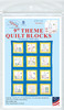 Jack Dempsey Themed Stamped White Quilt Blocks 9"X9" 12/Pkg-Gnomes - 737 118 - 013155521184