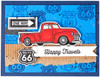 Spellbinders Clear Acrylic Stamps-Hit The Road STP020