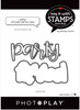 PhotoPlay Say It With Stamps Die Set-Party SIS2680