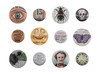 Idea-Ology Mini Flair Buttons 12/Pkg-Halloween TH94158 - 040861941586