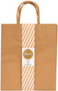 3 Pack - American Crafts Fancy That Large Gift Bags 10"X12" 4/Pkg-Kraft - 34007195 - 718813435888
