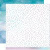 12 Pack Watercolor Wishes Rainbow Double-Sided Cardstock 12"X12"-Larimar LFWWW12-2588