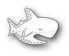 3 Pack Poppystamps Metal Dies-Whittle Shark PS2432