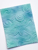 2 Pack - Memory Box 3D Embossing Folder 4.5"X5.75"-Waves - EF1013