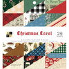 DCWV Double-Sided Cardstock Mat Stack 6"X6" 24/Pkg-Christmas Carol, W/Silver Foil -34007748