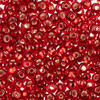 3 Pack John Bead Czech Seed Beads 24g-6/0 Ruby S/L 63210001-0069