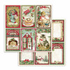 Stamperia Double-Sided Paper Pad 6"X6" 10/Pkg-Classic Christmas, 10 Designs/1 Each SBBXS06 - 5993110018445