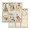 Stamperia Double-Sided Paper Pad 6"X6" 10/Pkg-Pink Christmas, 10 Designs/1 Each SBBXS07 - 59931100184765993110018476