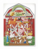 3 Pack - Melissa & Doug Puffy Sticker Play Set-On The Farm 52 Stickers - MD9408 - 000772094085
