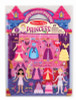 3 Pack - Melissa & Doug Puffy Sticker Play Set-Princess 67 Stickers - MD9100 - 000772091008