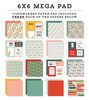 Carta Bella Double-Sided Mega Paper Pad 6"X6" 48/Pkg-Sunflower Market UN144031 - 793888073500