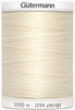 5 Pack - Gutermann Sew-All Thread 1,094yd-Eggshell - 1000P-22 - 077780009455